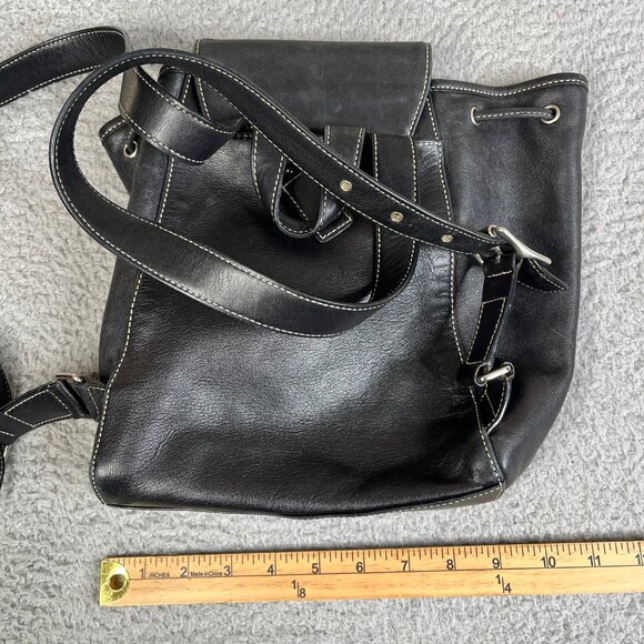 Vintage Coach Legacy Mini Black Backpack Bag #9569 - Picture 12 of 12